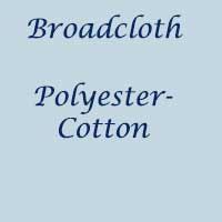 Broadcloth Polyester Cotton