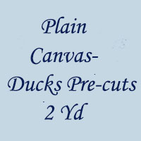 Plain Cotton Canvas-54-2Yd-Pre-Cut